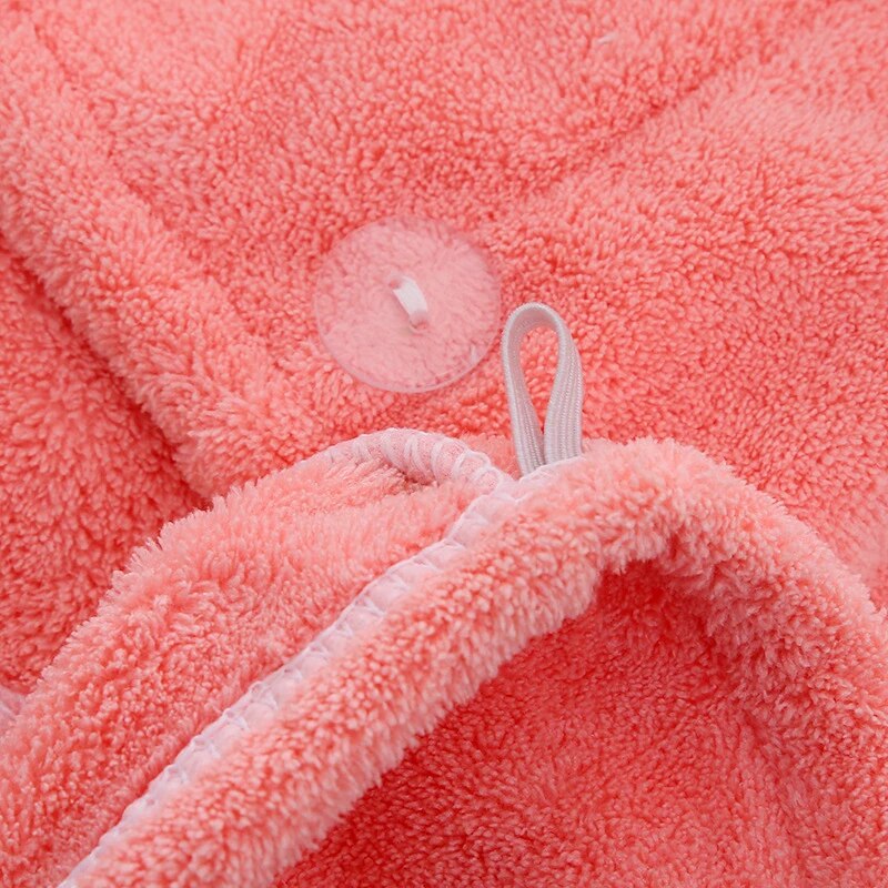 Microfiber Quick Hair Drying Cap Towel