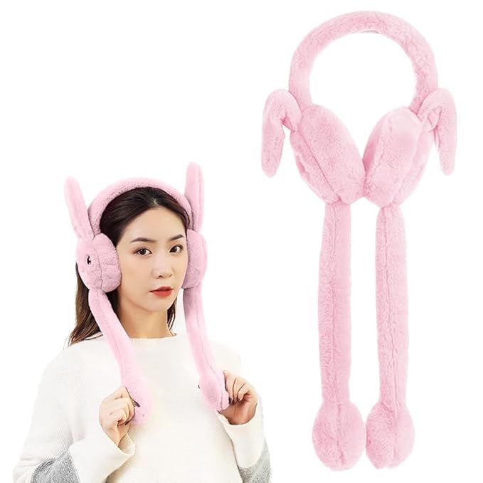 Cute Rabbit Ear Muffs