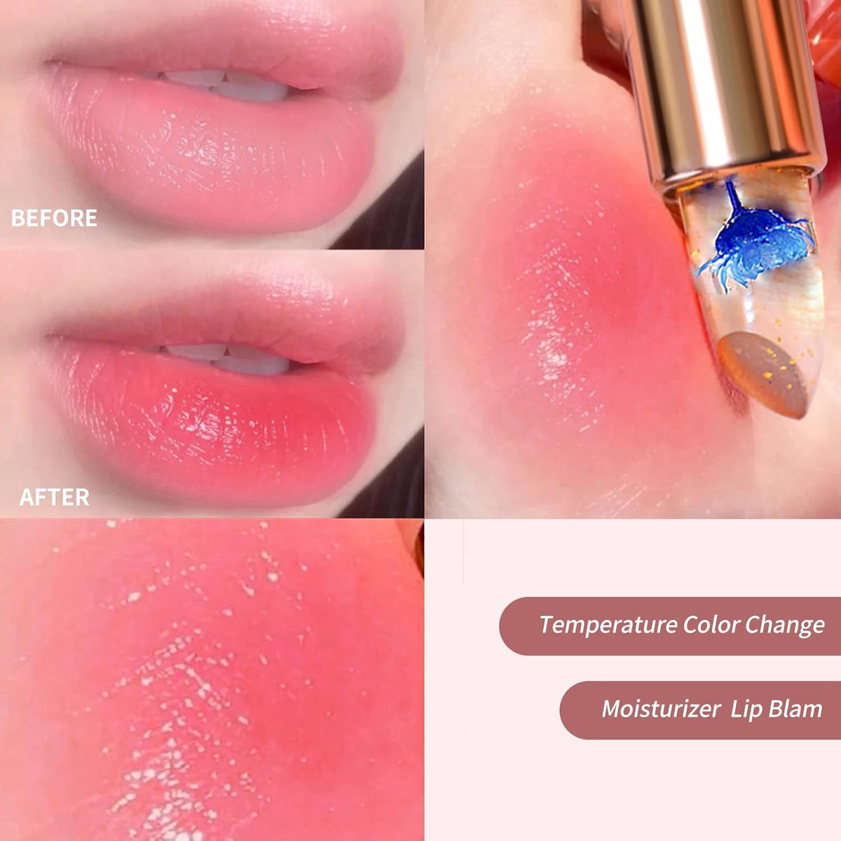 Crystal Changing Flower Jelly Lipstick