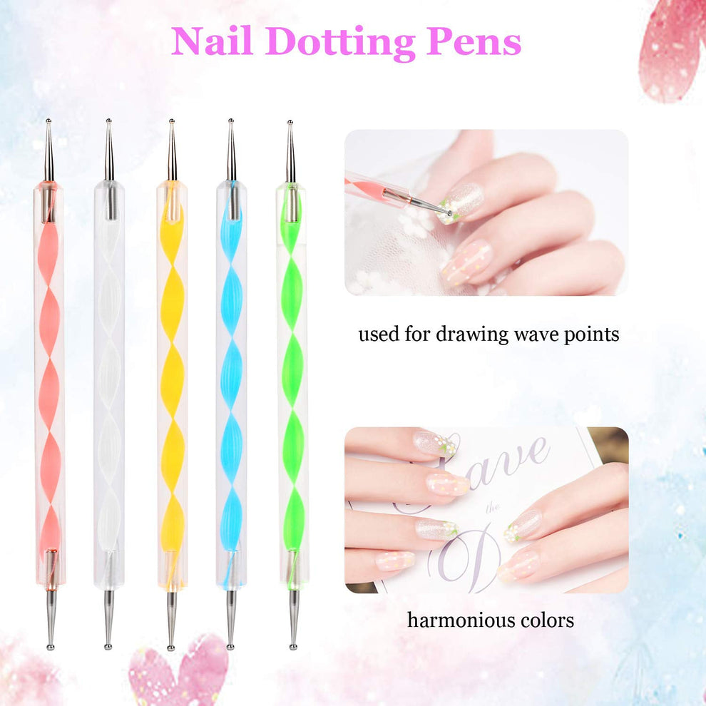 Nail Art Point Pen ( 10 PCs Set )