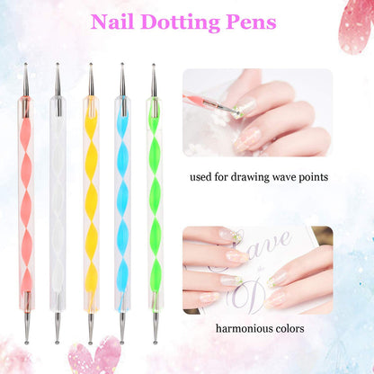 Nail Art Point Pen ( 10 PCs Set )