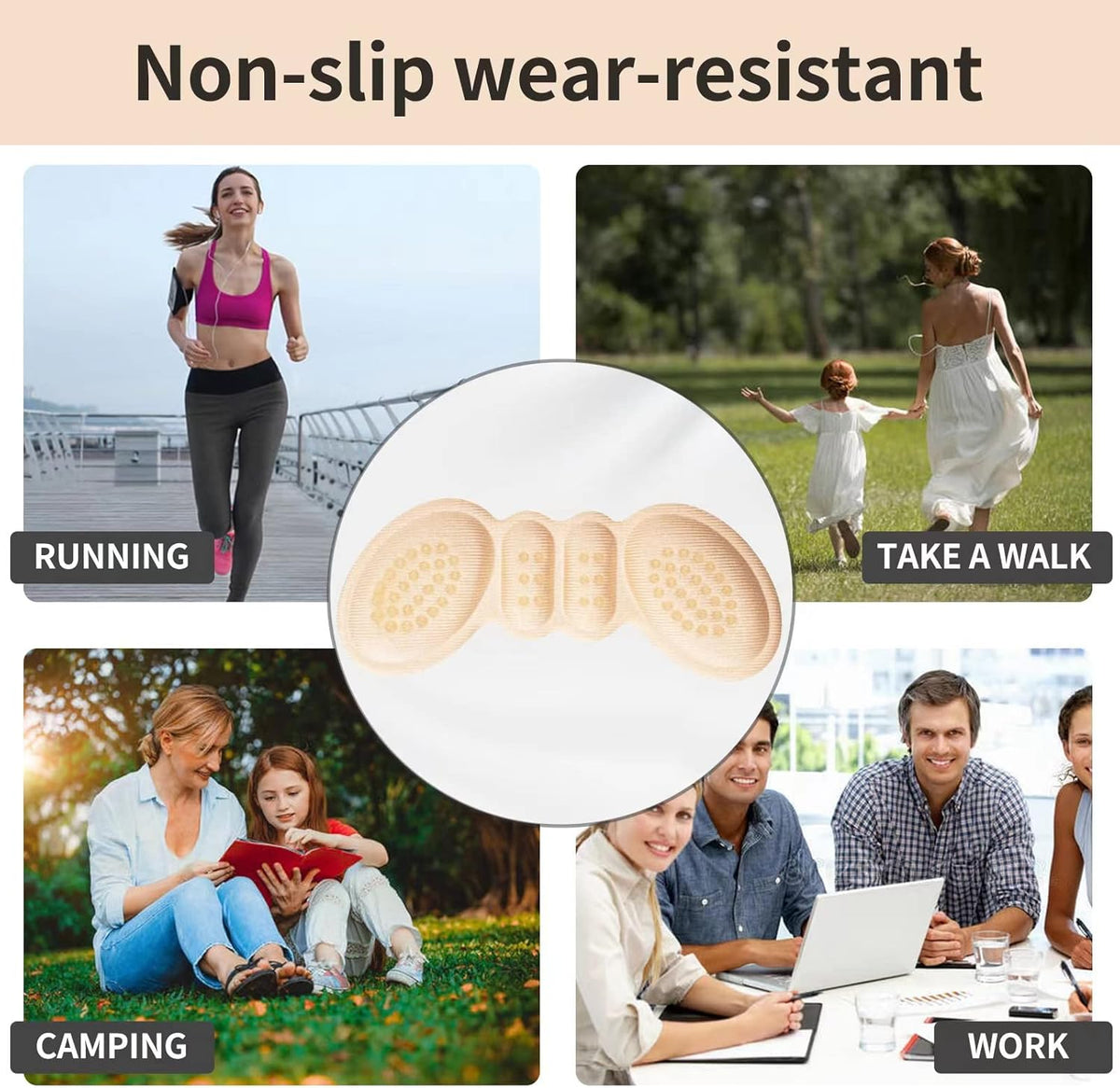 Heel Cushion Pads (Premium Quality)