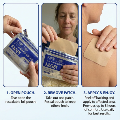 Japanese Pain Relief Patches