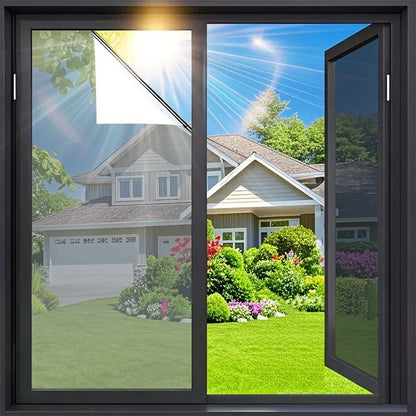 Smart Privacy Window Film – See Outside, Stay Hidden Inside