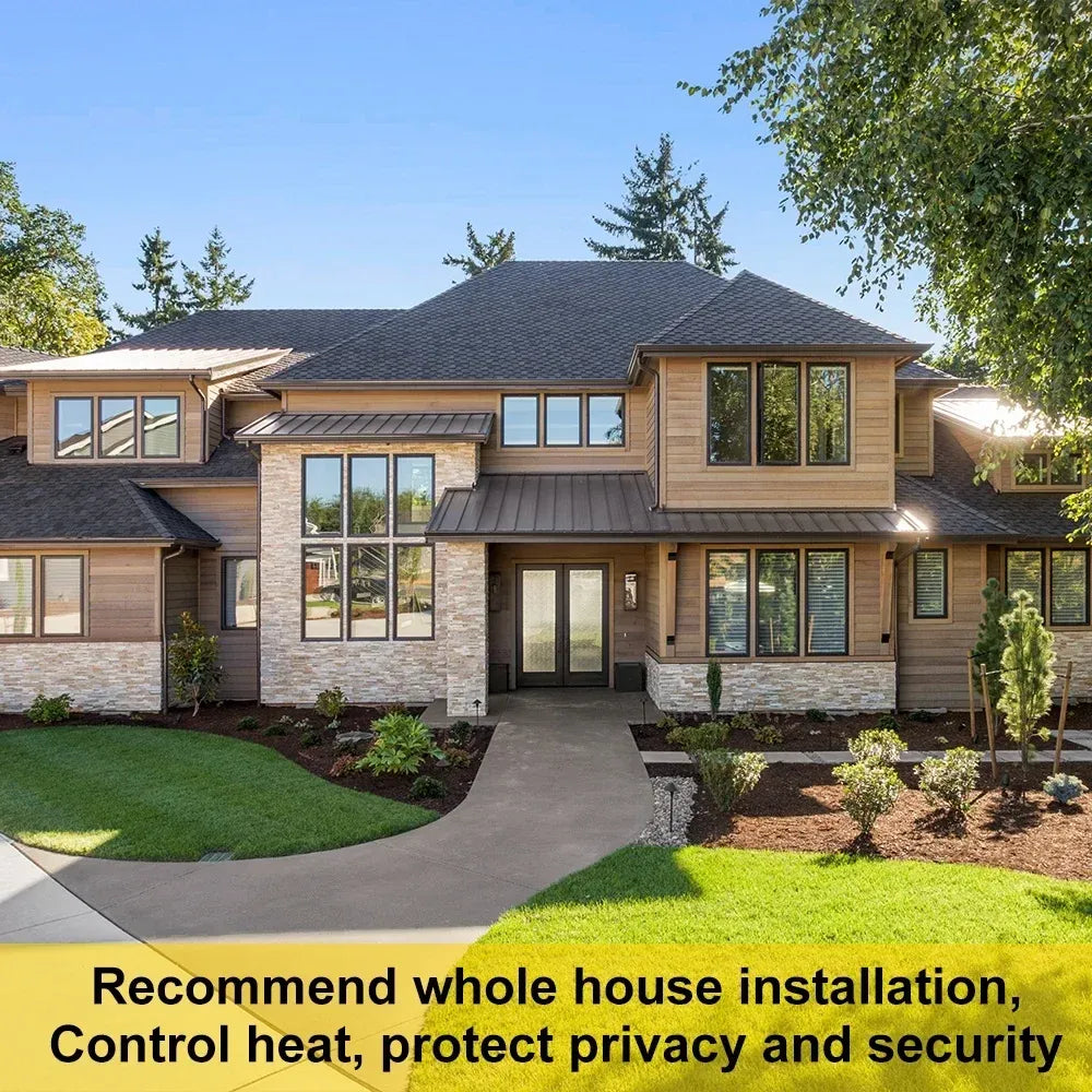 Smart Privacy Window Film – See Outside, Stay Hidden Inside