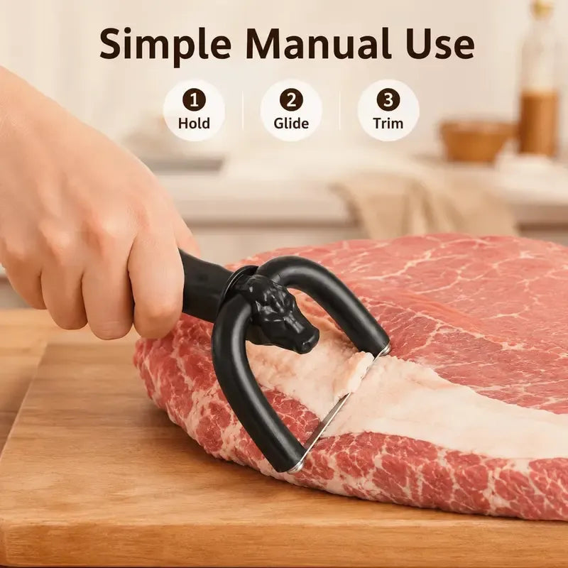 🥩 ProTrim Meat Fat Remover – Clean Cuts Made Easy