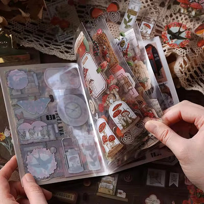 Vintage Deco Sticker Book