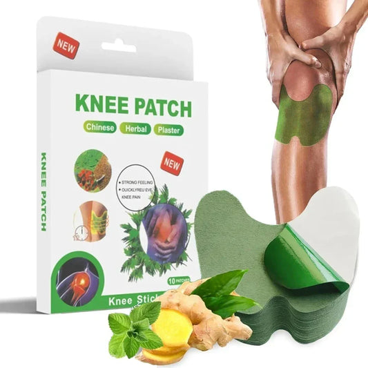 Knee Pain Relief Patch, Warming Herbal Plaster Pain Patches